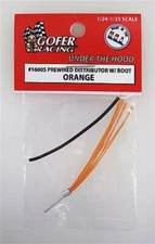 Gofer-Racing Wired Distributor with Boot (Orange) - Plastic Model Vehicle
