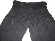 Polar Edge Ski snow Pants Men's XXL Silver Series black Adjustable Waist