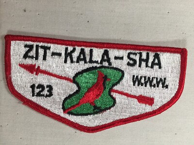 Zit-Kala-Sha OA Lodge 123 Flap BSA Patch