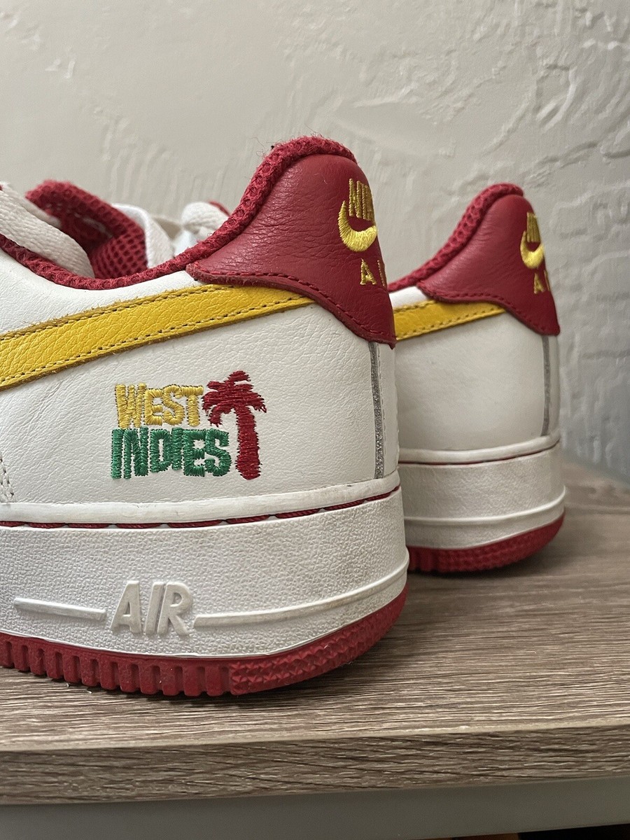 Size 9 - Nike Air Force 1 Low West Indies - Varsity Red | eBay
