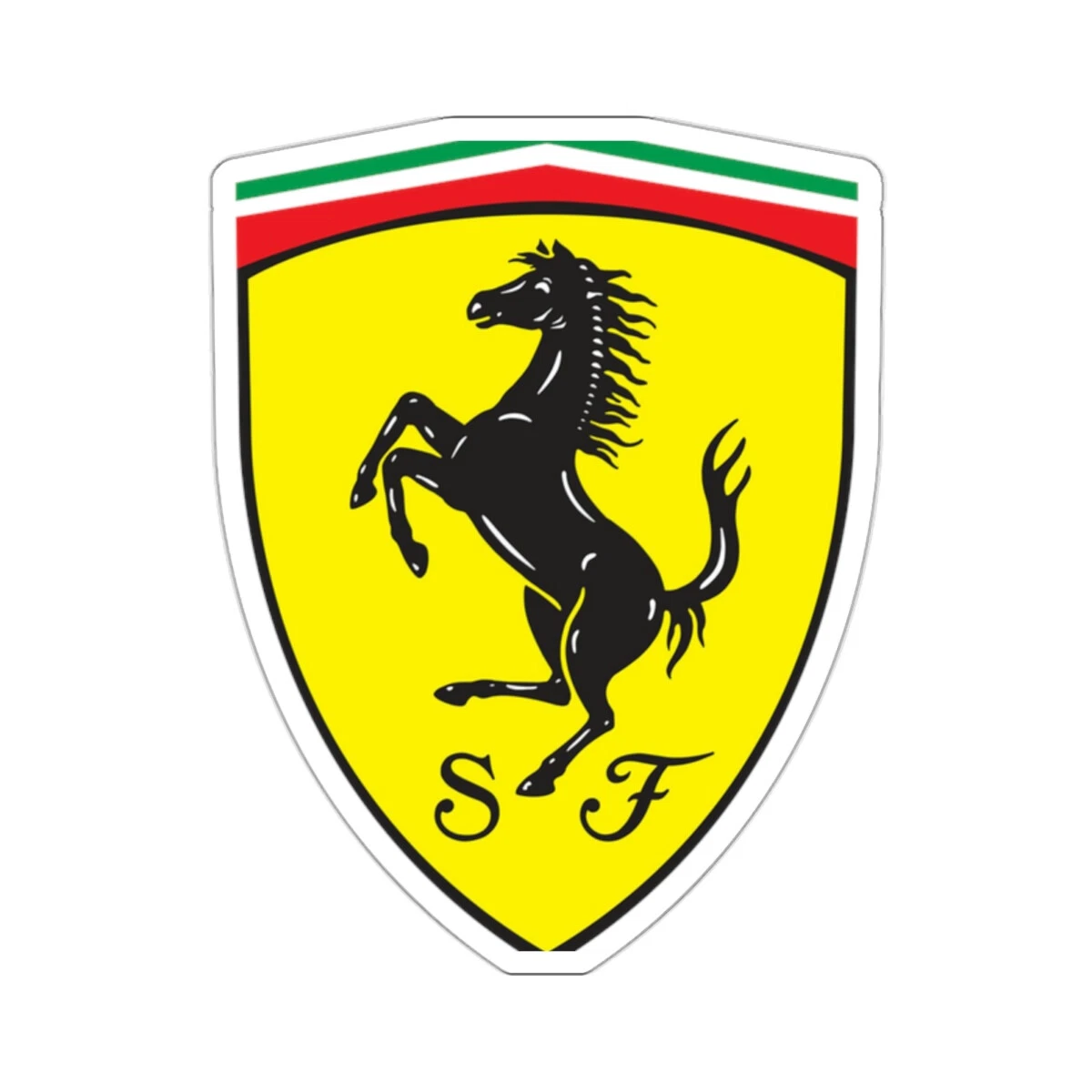 Ferrari Car Logo STICKER Vinyl Die-Cut Decal