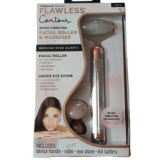 Finishing Touch Flawless Contour Micro Vibrating Facial Roller  Massager