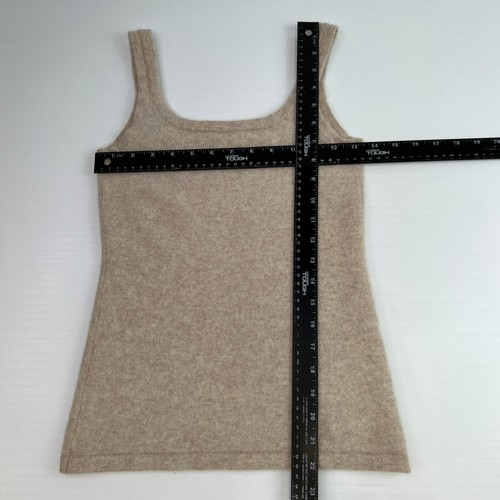 Red Envelope Tank Women Medium Cashmere Soft Sleeveless Top Work Party Core No - Picture 7 of 9