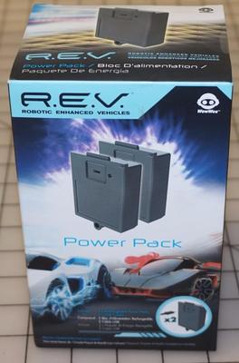 NEW_R.E.V. Power Pack_2 Rechargeable + 2 USB Cords_Robotic Enhanced Vehicles REV
