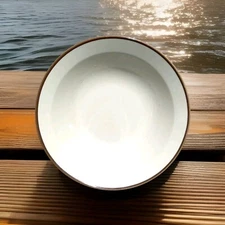 Vintage Grace Stoneware Japan Vegetable Serving Bowl 9"Diameter 2.25"Height