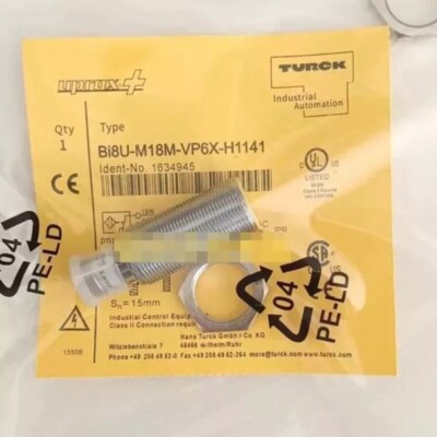 1PC New Turck Bi8U-M18M-VP6X-H1141 Proximity Switch Sensor Bi8UM18MVP6XH1141