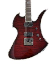 Bc Rich Mockingbird Extreme Black Cherry Quilt Fishman Pickups Evert (roc028752)