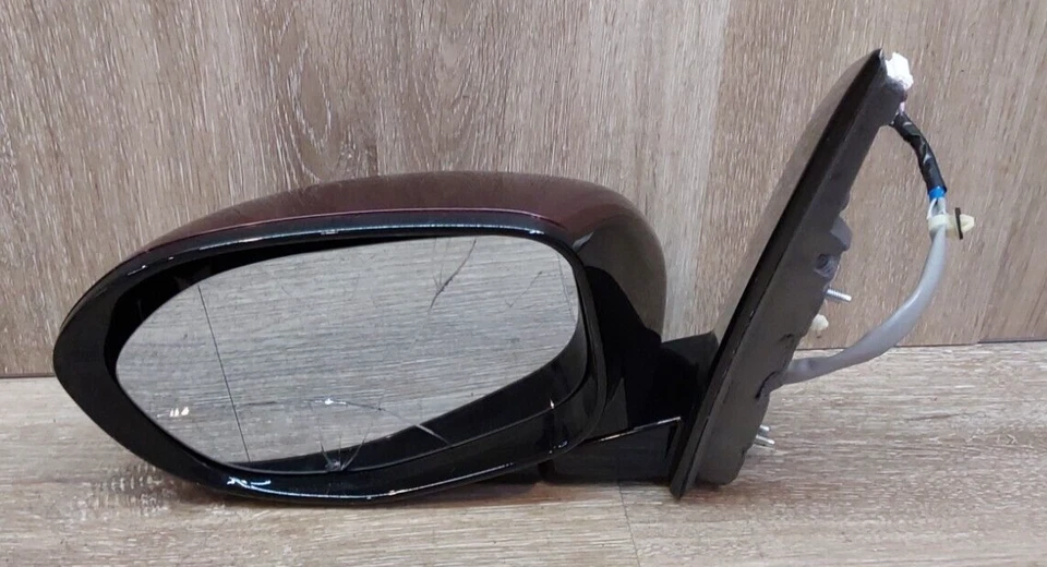 Conjunto de espelho lateral esquerdo Honda Odyssey 2014-2017 fabricante de equipamento original - Imagem 2 de 4