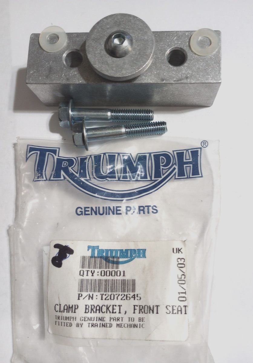 Triumph Daytona, Speed Triple Front Seat Clamp Bracket T2072645