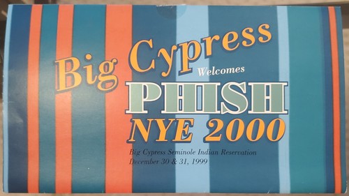 Phish Big Cypress PTBM Neujahr 1999 Post Ticket Einladung Kunst Fan Boot - Bild 2 von 14