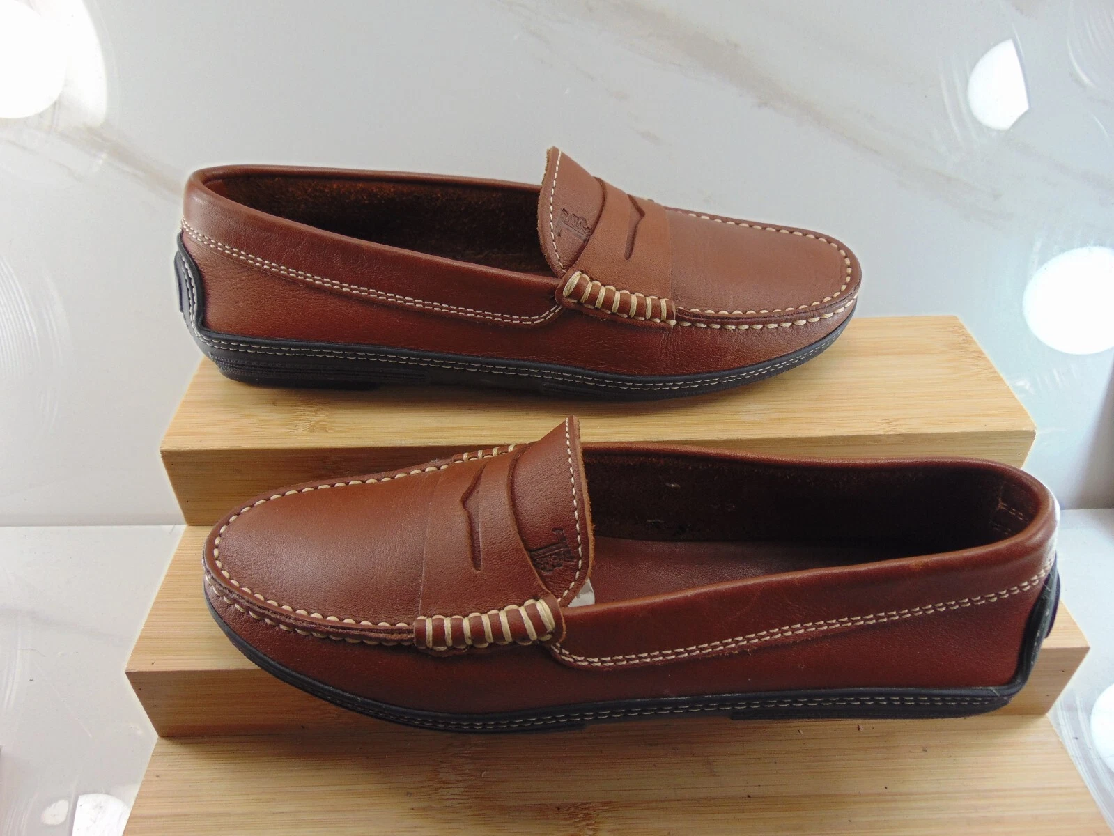 TOD’S Mocassini MOCASSINO TOD'S (MADE IN ITALY) Pelle TAN PENNY EURO 36$695 00 al dettaglio!