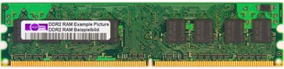 512MB Samsung DDR2 RAM PC2-5300U-555-12-D3 667MHz CL5 1Rx8 DIMM M378T6553EZ3-CE6
