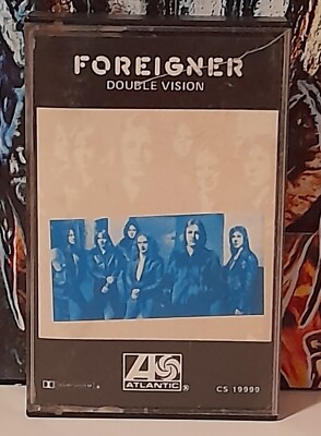 FOREIGNER : Double Vision - Original Cassette Album 1978 Atlantic