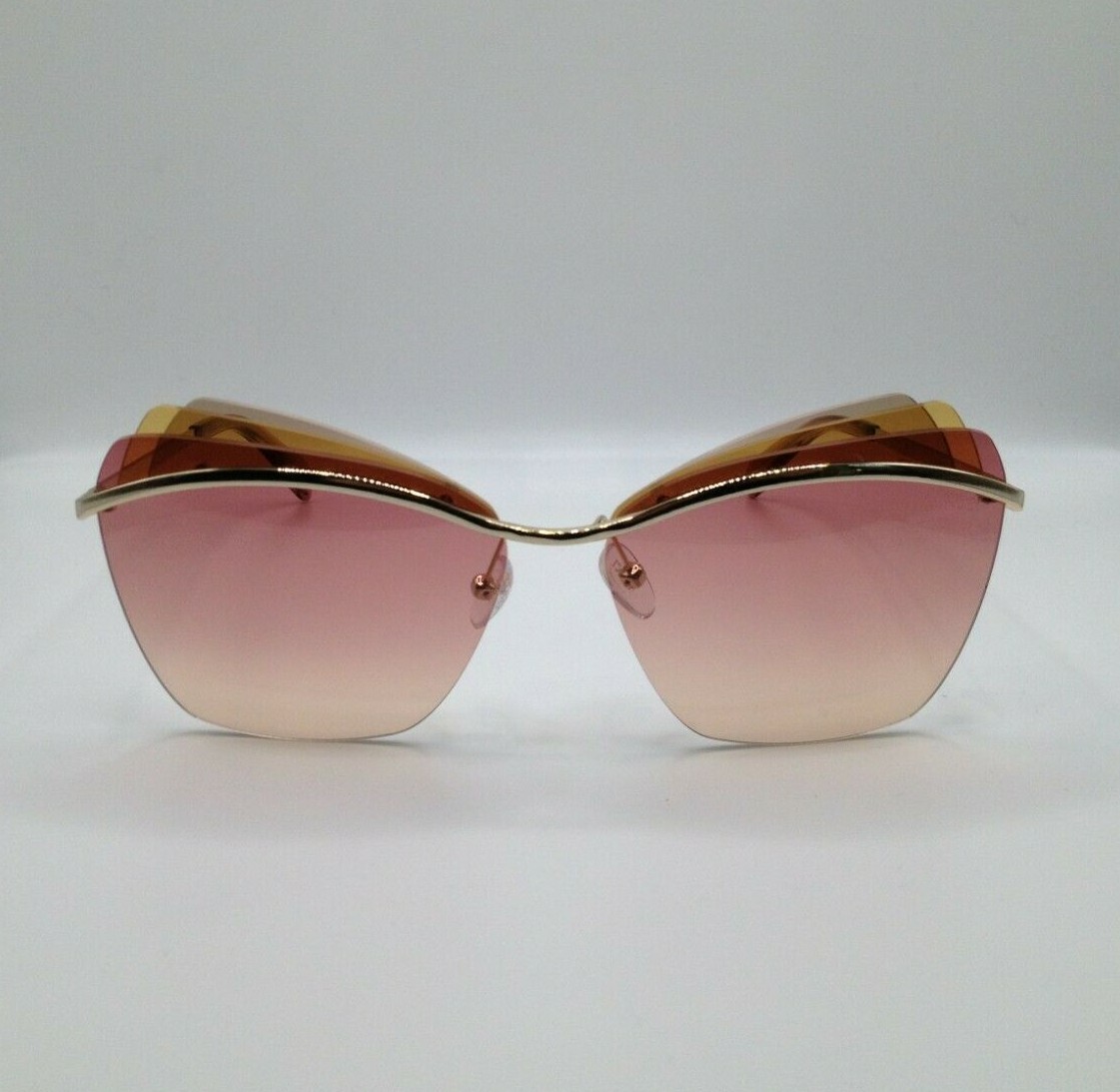 Металлическая оправа солнцезащитных очков Emilio Pucci EP 113 28T Gold без оправы 61-13-140 SD 29390₽