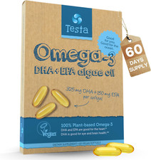 Supplement - Vegan Based Omega 3 DHA EPA Capsules from Algae - Omega 3 Fatty ...