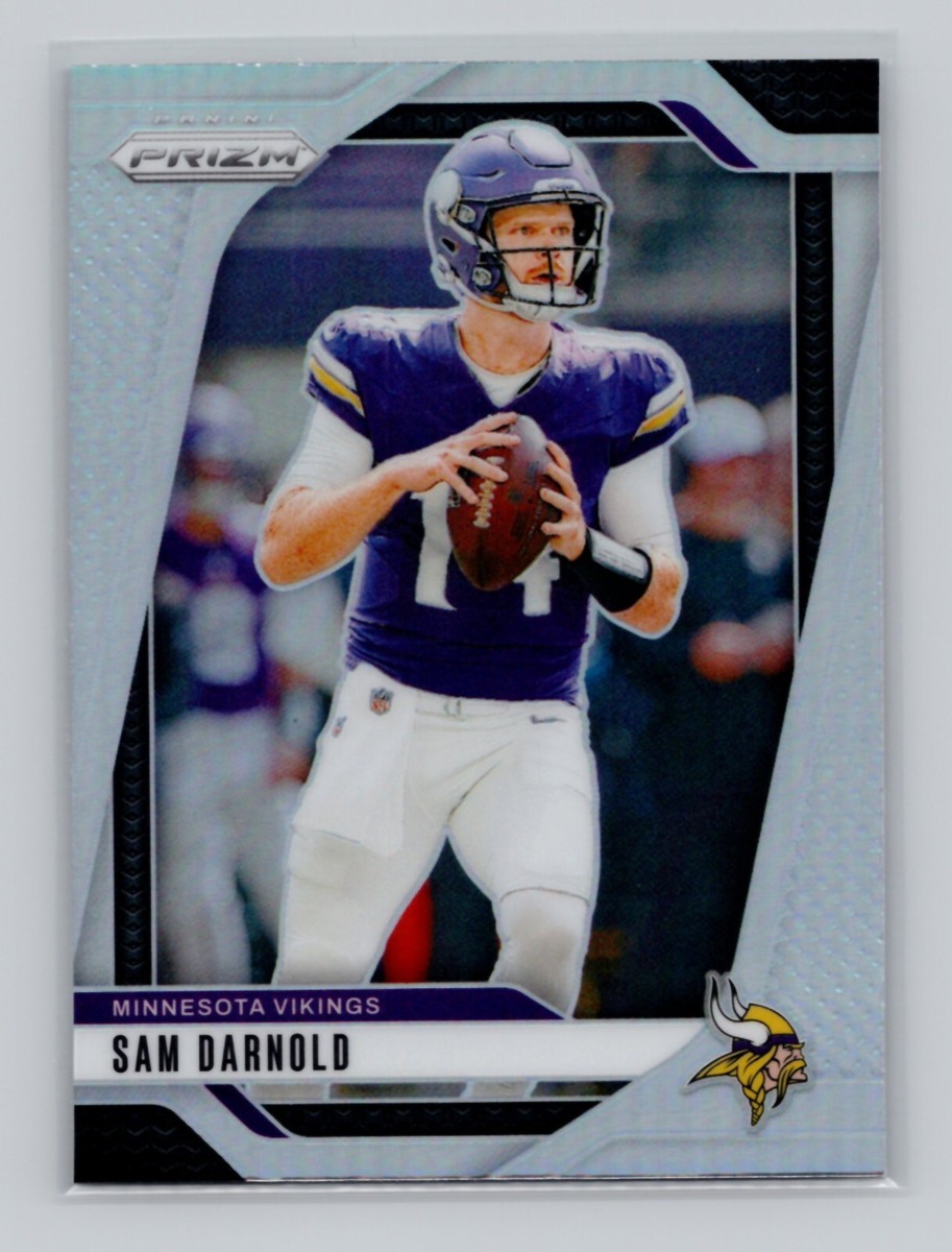 2024 Panini Prizm Football #185 Sam Darnold Silver Prizm Minnesota
