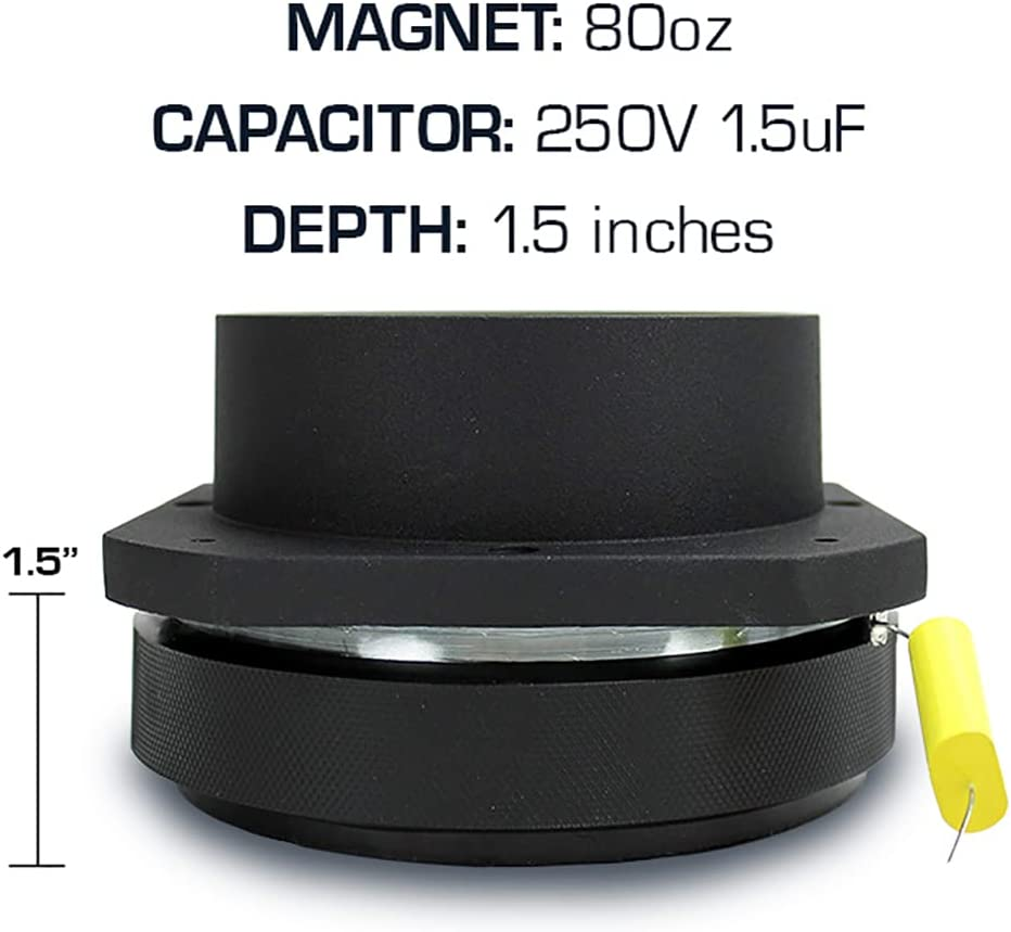 600 Watt Super Tweeter 2Khz - 25Khz - 5” Supper Bullet