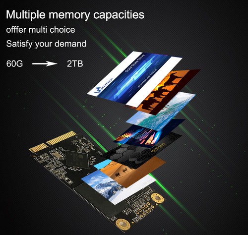 Msata SSD 120gb 240GB 250GB 480GB 500GB 1TB Internal SATA 3 Solid State Drive - Picture 4 of 9