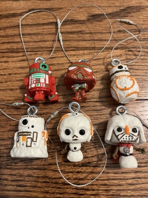Lot Of 6 Funko Star Wars 2022 Advent Calendar Exclusive Pocket Pops Keychains!