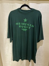 T-shirt rugby vintage Heineken taglia XL anni 2000 Y2K