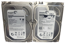 Lot of Two Seagate Barracuda 3000GB ST300DM001 3.5" HDD Hard Drives Tested #73
