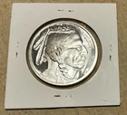 1 TROY OUNCE .999 FINE SILVER ROUND BULLION COIN INDIAN HEAD & BUFFALO DESIGN BU
