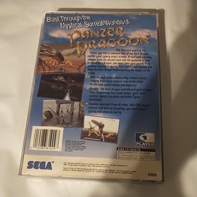 Panzer Dragoon Sega Saturn Tested missing foam 