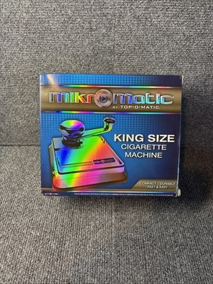 mikromatic cigarette roller MikrOmatic TOP-O-Matic King Size Cigarette Machine - Open Box Used
