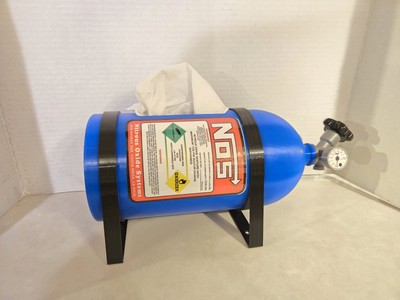 Nitrous Bottle Tissue Holder  Drag Racing Chevy Ford Mopar Dodge Hemi
