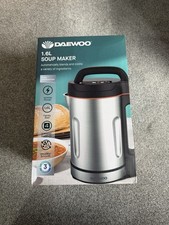 Daewoo 2-in-1 Soup Maker & Smoothie Blender, Auto Stir 1.6 L, 1000W