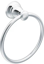 Moen Y2686CH Banbury Bathroom / Kitchen Towel Ring, Chrome Finish