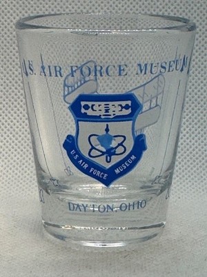 Air Force Museum Dayton OH Clear Standard Shot Glass