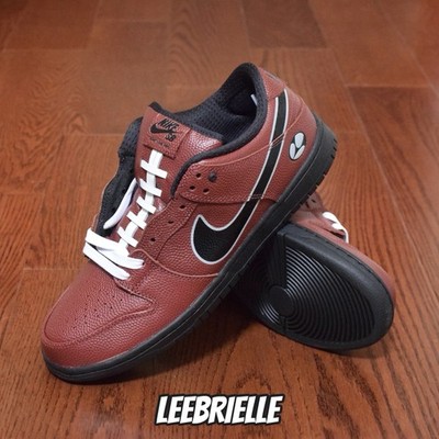 Size 10.5 - Nike x Limosine Skateboards SB Dunk Low Pro QS Football HJ4131-200