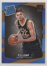 2017-18 Panini Donruss Rated Rookies TJ Leaf #183 6g3