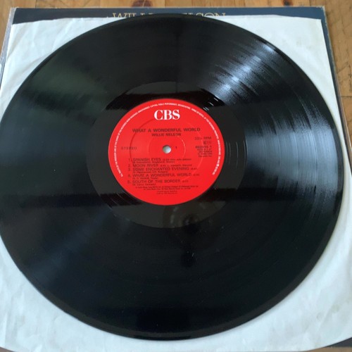 Willie Nelson What A Wonderful World 1988 LP Vinyl Record CBS - Picture 6 of 13