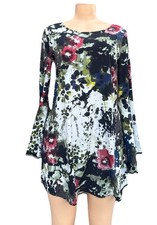 Tildon Shift Dress CORAL Size Small