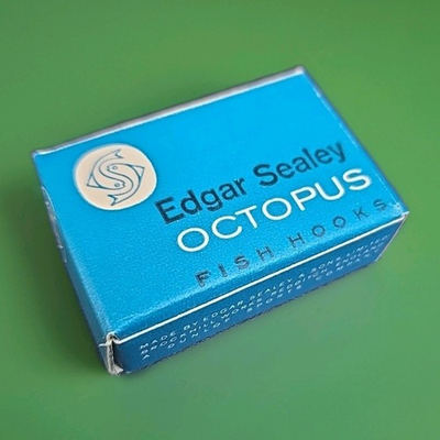 #ad Edgar Sealey Siwash Octopus Open Eye #8 Hooks Tail Hooks 100ct $9.99