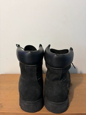 Timberland 6-Inch Premium Waterproof Boot Black Nubuck 10073 size