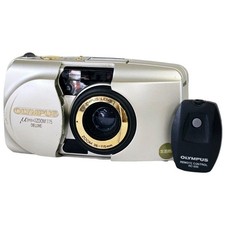  NEAR MINT Olympus  mju Zoom 115 Deluxe 35mm Compact Film Camera Works Japan