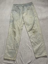 VTG Guess Jeans Men 32x32 Blue USA Made Denim 90's Retro Preppy Light Wash