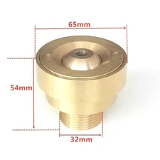 Jet Fountain Nozzle Spa Brass Deck 5.4cm Long Brass Swimming Pool Accessories