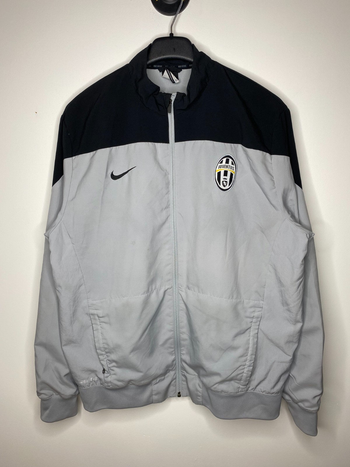 SACAI X NIKE JUVENTUS TOP TRACK JACKET CALCIO CALCIO FULL ZIP NIKE TAGLIA XL