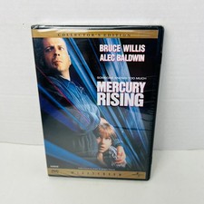 Mercury Rising DVD 1998 Collector's Edition Bruce Willis Alec Baldwin Widescreen