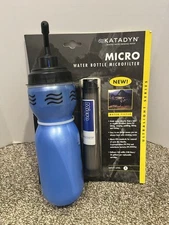 Katadyn Exstream Personal Water Purifier Filter Water Bottle Camping Hiking