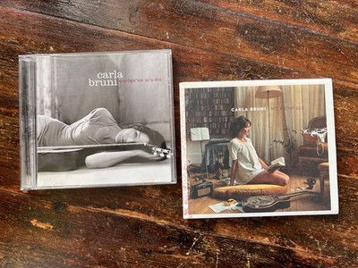 CARLA BRUNI - No Promises + Quelqu ´un mà dit - 2 x CD - Sehr Gut
