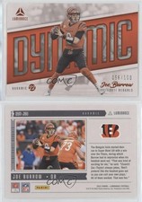 2022 Panini Luminance Dynamic Orange /100 Joe Burrow #DYN-JBU
