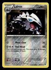 Lairon Uncommon Reverse Holo Plasma Blast 58/101 MP Pokémon TCG