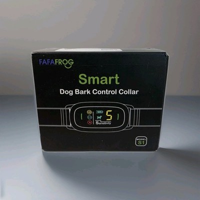FAFAFROG S1 Dog Bark Collar, Rechargeable Smart Collar, Anti Barking  NOB