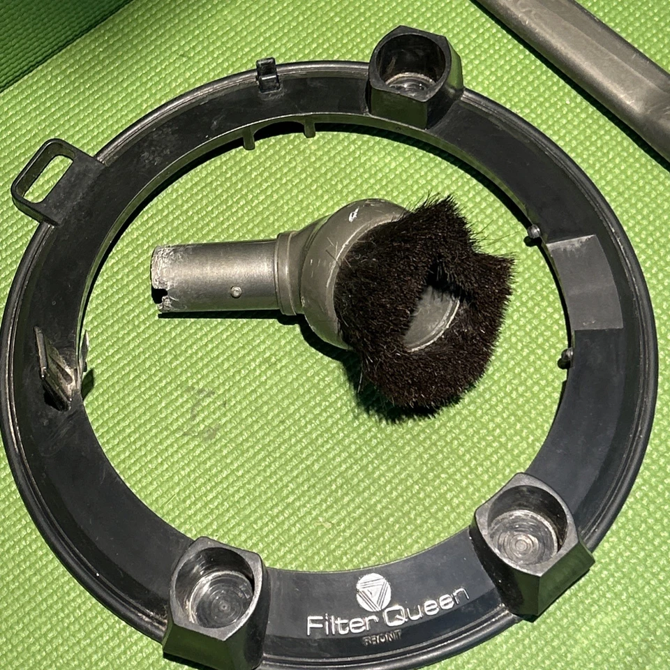 Vintage Filter Queen Majestic 95X OEM 2 Attachments With Attachment Holder Ring - Image 4 of 4