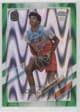 2021 Chrome OTE Overtime Elite Green RayWave Refractor 61/75 Dominick Barlow 0c6